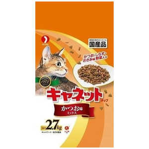 ペットライン キャネットチップ かつお味ミックス 2.7kg ペットライン キャネットチップ かつお味ミックス 2.7kg