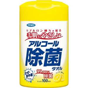 フマキラー フマキラー　アルコール除菌タオル　100枚入〔ウェットティッシュ〕 