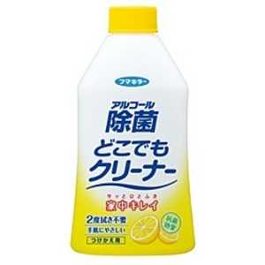 フマキラー 「アルコール除菌」どこでもクリーナーつめかえ用 300ml フマキラー 「アルコール除菌」どこでもクリーナーつめかえ用 300ml