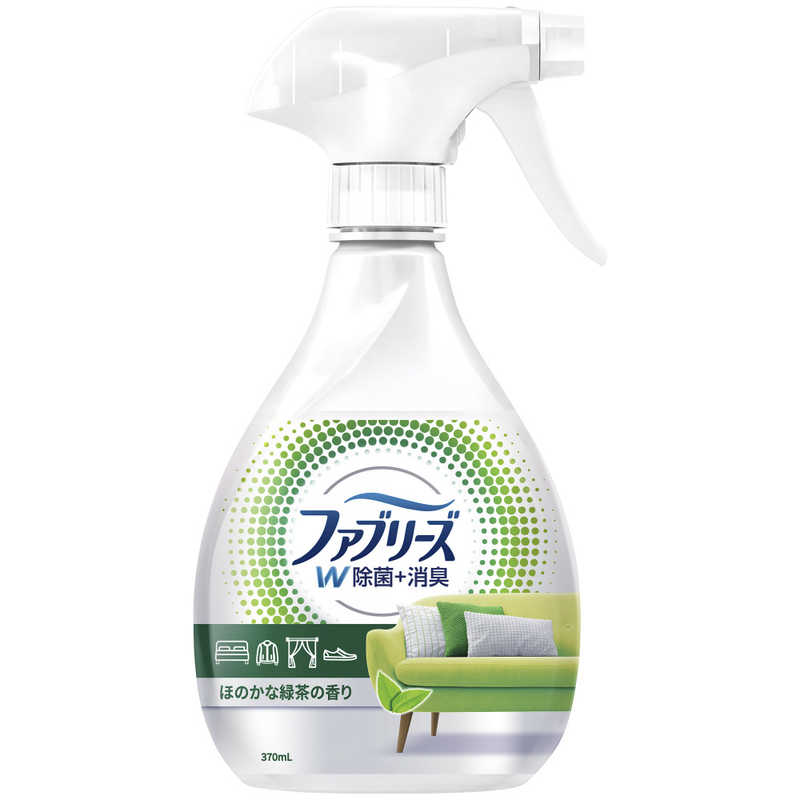 P＆G P＆G Febreze(ファブリーズ)ダブル除菌 緑茶成分入り 本体 (370ml)〔消臭剤･芳香剤〕  