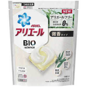 P G アリエール バイオサイエンスジェルボール 微香タイプ つめかえ用 15個入り 価格比較 価格 Com