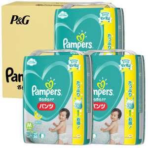 P & G 【ケース販売】Pampers（パンパース）さらさらケア パンツ / ウルトラジャンボ M 74枚 （6-11kg）×3コ ケース サラサラケアPM74ケ