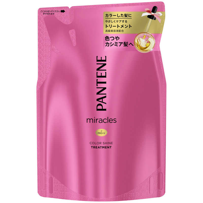 P&G P&G P&G パンテーンミラクルズカラーシャインTR詰替 420g  