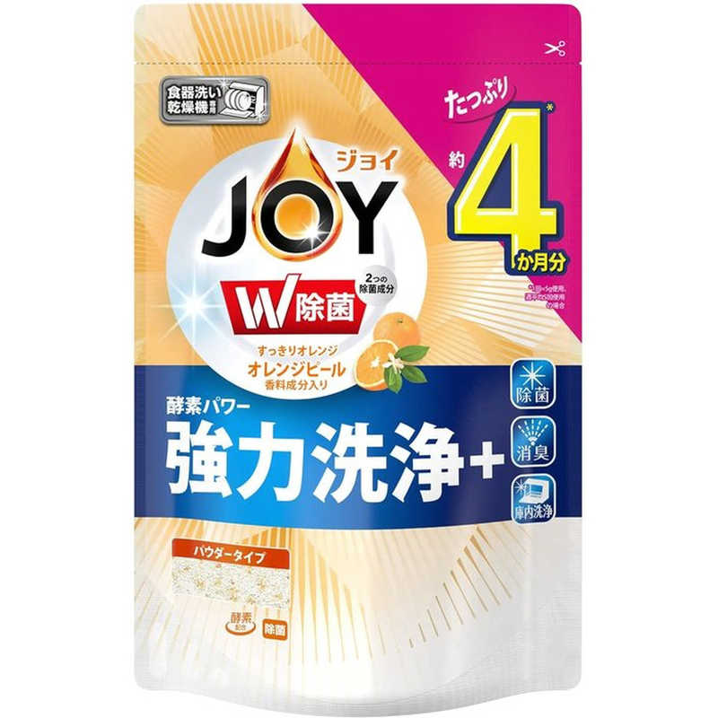 P＆G P＆G JOY(ジョイ)機械用 オレンジピール成分入り つめかえ用(490g)〔食器洗い機用洗剤〕  