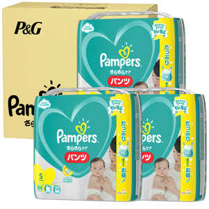 P & G 【ケース販売】Pampers（パンパース）さらさらケア パンツ / ウルトラジャンボ S 94枚 （4-8kg）×3コ ケース サラサラケアPS94ケ