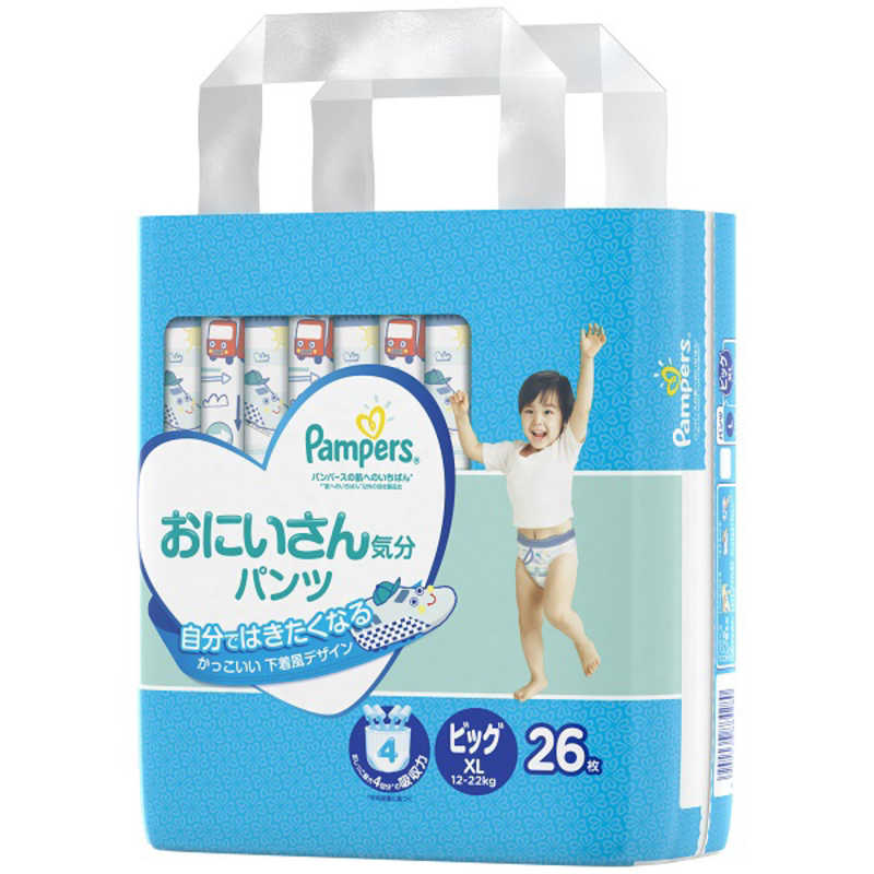 海外 Pg パンパｰス肌へのいちばんおにいさん気分パンツbig26枚 パンパハダオニパンビッグ26