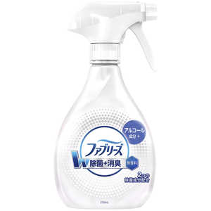 P&G ファブリーズ W除菌 無香料 アルコール成分入り 本体 (370ml) 