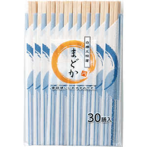 やなぎプロダクツ まどか白樺元禄箸30膳 やなぎプロダクツ まどか白樺元禄箸30膳