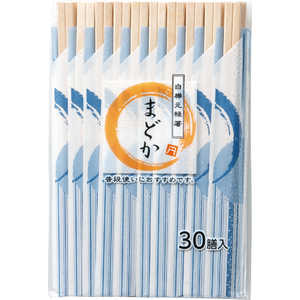 やなぎプロダクツ まどか白樺元禄箸30膳 