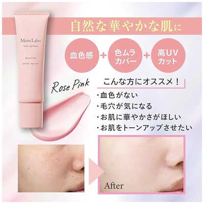 明色化粧品 モイストラボトーンアップ下地(ローズピンク)30g の通販