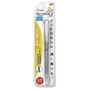 パイロット 多色ボールペン アクロボール2 0.5mm パック入 透明ボディ P-BKAB30EFNCC パイロット 多色ボールペン アクロボール2 0.5mm パック入 透明ボディ P-BKAB30EFNCC