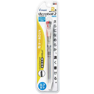 パイロット 多色ボールペン アクロボール2 0.7mm パック入 透明ボディ P-BKAB30FNCC パイロット 多色ボールペン アクロボール2 0.7mm パック入 透明ボディ P-BKAB30FNCC