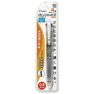 パイロット 多色ボールペン アクロボール4 0.5mm パック入 透明ボディ P-BKAB45EFNCC パイロット 多色ボールペン アクロボール4 0.5mm パック入 透明ボディ P-BKAB45EFNCC