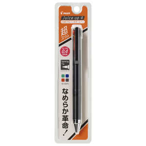 パイロット 多色ボールペン ジュースアップ4 0.4mm パック入 ブラック P-LKJP-60S4-B パイロット 多色ボールペン ジュースアップ4 0.4mm パック入 ブラック P-LKJP-60S4-B