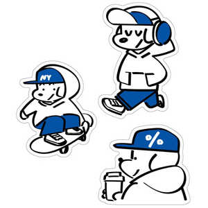 パイロット (限定)ステッカー3枚セット Skater JOHN STKSJ25 パイロット (限定)ステッカー3枚セット Skater JOHN STKSJ25