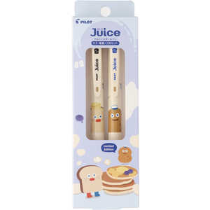 パイロット (限定)ジュース 0.5mm 2色セット(黒・青) ブランチブラザー トーストとピーナッツ LJUEFB252C-TPE