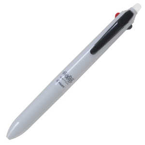 パイロット フリクションボールスイッチスイッチ 3色0.38mm＋油性ボールペン0.5mm ホワイトグレー LB31FBS-1-WGY