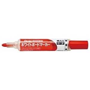 ぺんてる 「ホワイトボードマーカー」ノックル 「中字」(インキ色:赤) EMWLM‐B ぺんてる 「ホワイトボードマーカー」ノックル 「中字」(インキ色:赤) EMWLM‐B