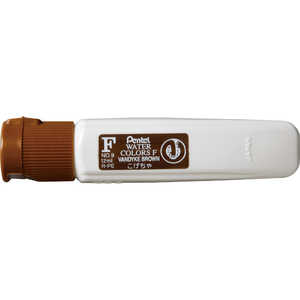 ぺんてる Fポリチューブワンタッチこげちゃ WFCT09