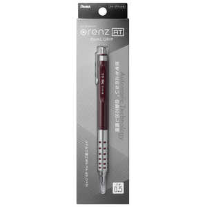 ぺんてる オレンズAT デュアルグリップタイプ シャープペンシル 0.5mm ダークレッド XPP2005B ぺんてる オレンズAT デュアルグリップタイプ シャープペンシル 0.5mm ダークレッド XPP2005B