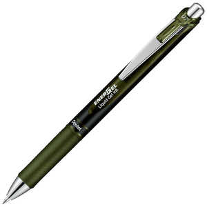 ぺんてる ノック式エナージェル 0.7 オリーブブラック BL77A2-KA ぺんてる ノック式エナージェル 0.7 オリーブブラック BL77A2-KA