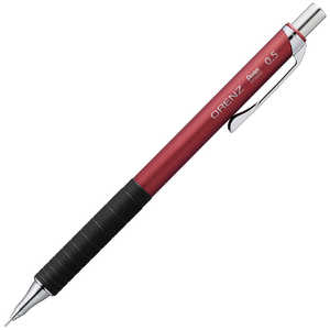 ぺんてる シャープペンシル オレンズ メタルグリップ 0.5 レッド XPP1005G2-RB ぺんてる シャープペンシル オレンズ メタルグリップ 0.5 レッド XPP1005G2-RB