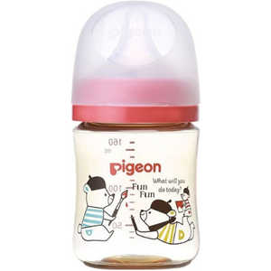 ピジョン 母乳実感 哺乳びん(プラスチック製)160mL(Bear) ピジョン 母乳実感 哺乳びん(プラスチック製)160mL(Bear)
