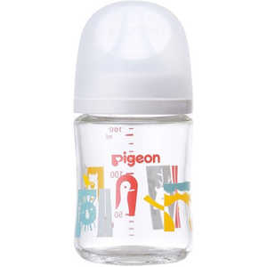 ピジョン 母乳実感 哺乳びん(耐熱ガラス製)160mL(Zoo) ピジョン 母乳実感 哺乳びん(耐熱ガラス製)160mL(Zoo)