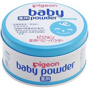 ピジョン ベビーパウダー 薬用・ブルー缶 ピジョン ベビーパウダー 薬用・ブルー缶