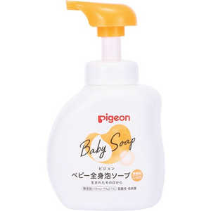 ピジョン ベビー全身泡ソープ しっとり 本体 (500ml) ピジョン ベビー全身泡ソープ しっとり 本体 (500ml)