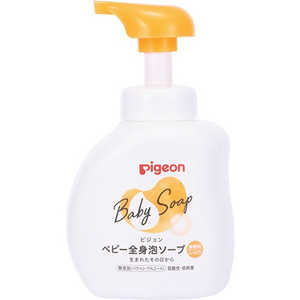 ピジョン ベビー全身泡ソープ しっとり 本体 (500ml)