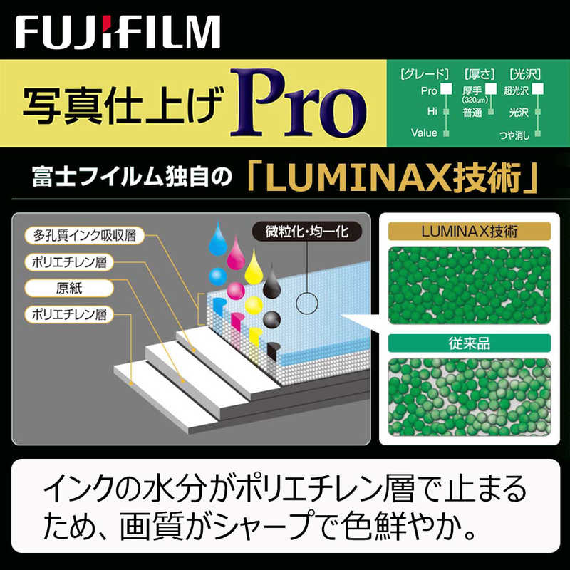 富士フイルム　FUJIFILM 富士フイルム　FUJIFILM 画彩 写真仕上げ Pro(A4･30枚) WPA430PRO WPA430PRO