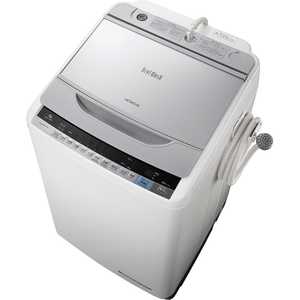 日立　HITACHI 全自動洗濯機　シルバー BW-V90A-S