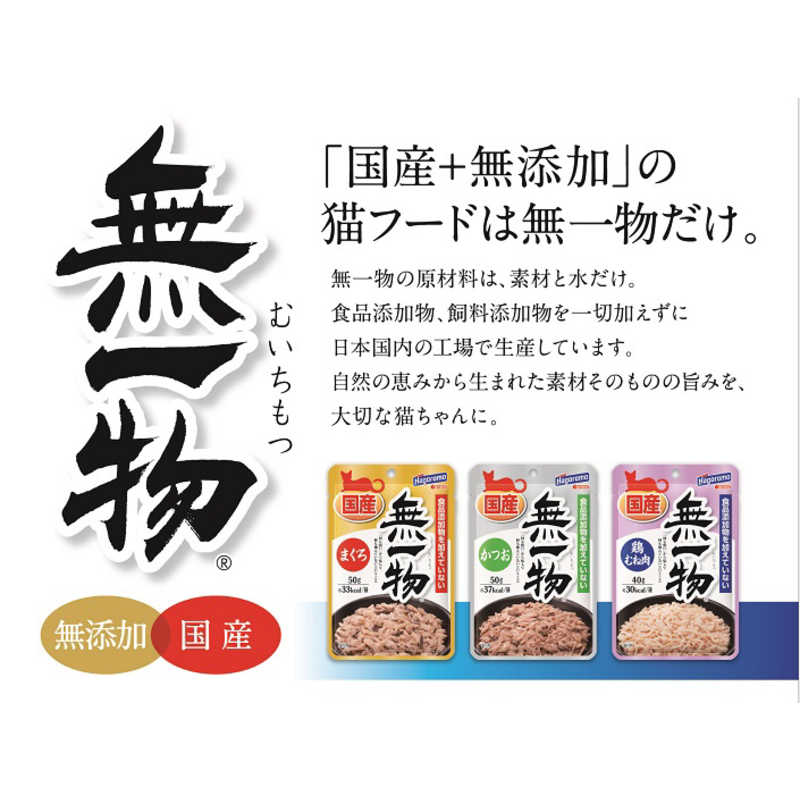 はごろもフーズ はごろもフーズ 無一物ねこまんまパウチ かつお 50g  