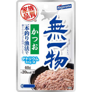 はごろもフーズ 無一物パウチ かつお 一本釣り漁法 40g 