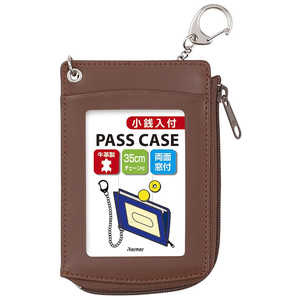 レイメイ [パス入]小銭入付単パス GLP9006C ブラウン
