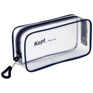 レイメイ 〔ペンケース〕 クリアペンポーチ Kept ネイビー KPF902K レイメイ 〔ペンケース〕 クリアペンポーチ Kept ネイビー KPF902K