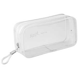 レイメイ Keptクリアペンポーチ ホワイト KPF902W レイメイ Keptクリアペンポーチ ホワイト KPF902W