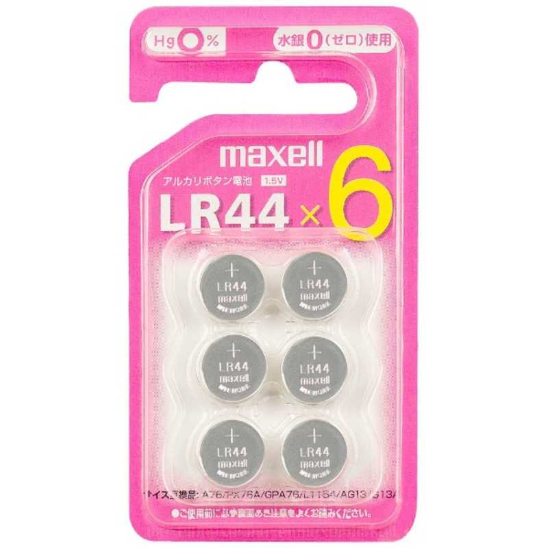 マクセル マクセル LRボタン電池 LR44 6BS LR44 6BS
