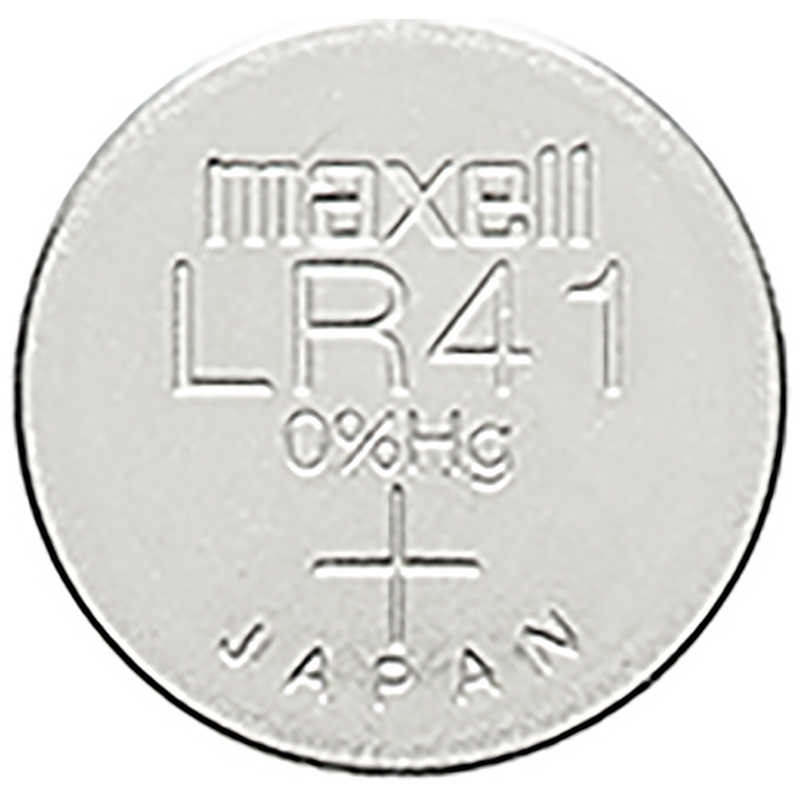 マクセル マクセル アルカリボタン電池 LR41(1個入り) LR411BTBC LR411BTBC