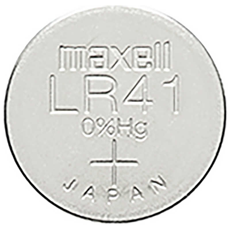 メーカー直送】 LR41 ボタン電池 10個 マクセル アルカリボタン電池
