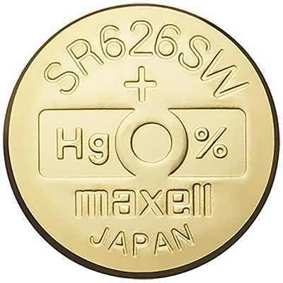 マクセル 酸化銀電池 SR626SW(1個入り) SR626SW1BTBC の通販