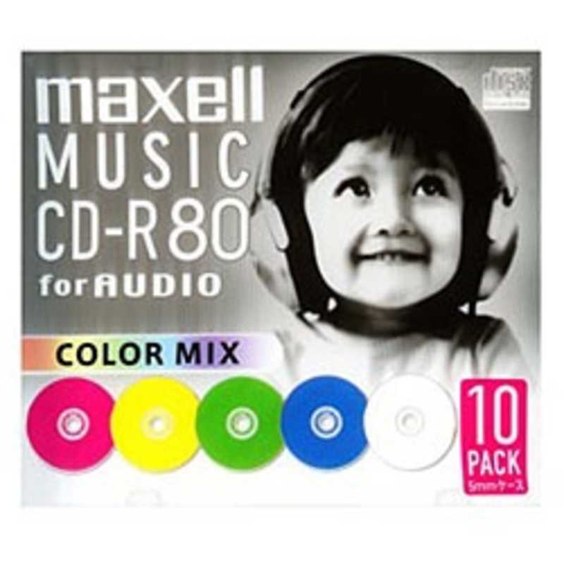 マクセル マクセル 音楽用CD-R(80分10枚入り) CDRA80MIX.S1P10S CDRA80MIX.S1P10S CDRA80MIX.S1P10S