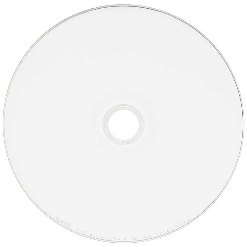 マクセル マクセル データ用DVD-R ホワイト  [10枚 /4.7GB /インクジェットプリンター対応] DRD47WPD.10S DRD47WPD.10S