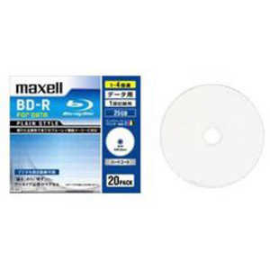 マクセル デｰタ用BD-R (1~4倍速対応/25GB)20枚パック BR25PPLWPB20S