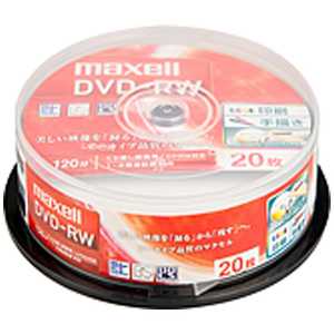 ޥ ϿDVD-RW 1~2® 20 120ʬ(ɸ⡼)/4.7GB DW120WPA.20SP