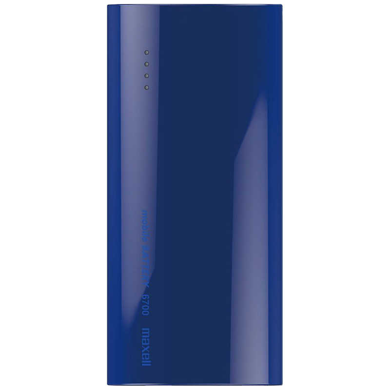マクセル マクセル 【アウトレット】モバイルバッテリー ネイビー  6700mAh  1ポート  microUSB  充電タイプ  MPC-C6700PNY MPC-C6700PNY