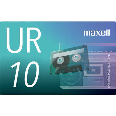 マクセル オーディオカセットテープ10分1巻 UR-10N の通販 | カテゴリ 