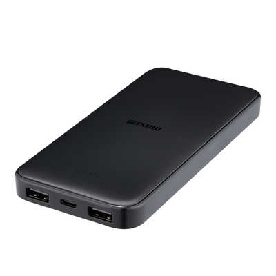 マクセル モバイルバッテリー 薄型大容量 10000mAh BK MPC-CE10000 の