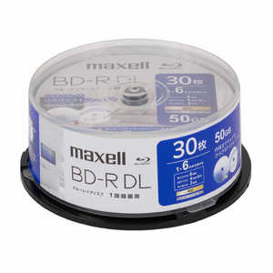 マクセル 録画用ブルーレイディスク BD-RDL 30枚入り maxell ［30枚 / 50GB / インクジェットプリンター対応］ BRV50WPH.30SP